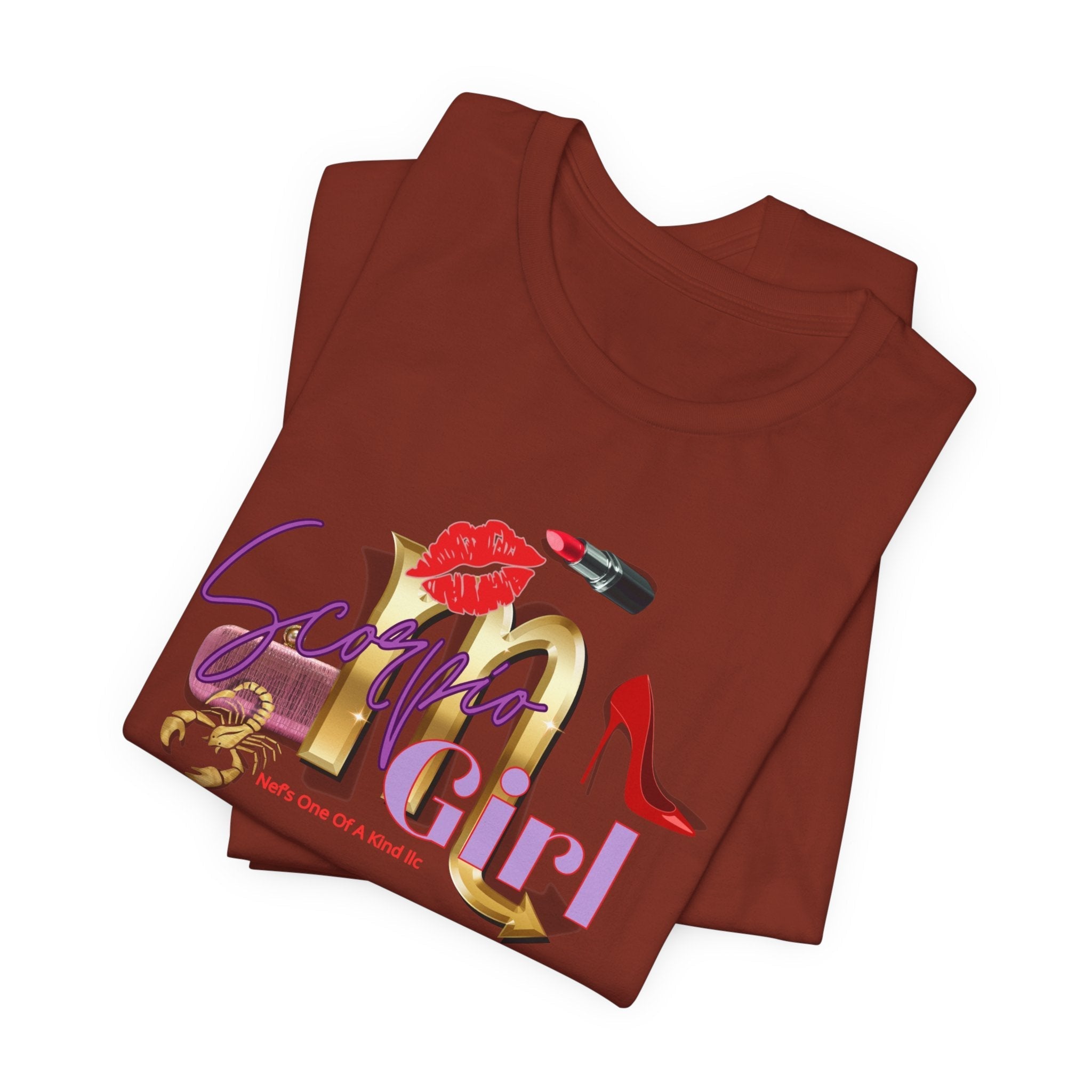 Unisex Scorpio Girl lipstick Tee